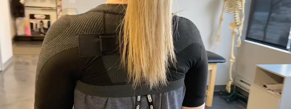 Shoulder pain? Our Posture Stabilizer with short sleeves can help